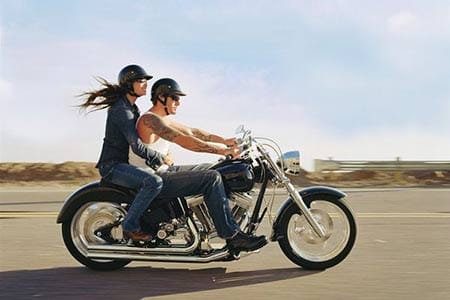 balade en harley davidson